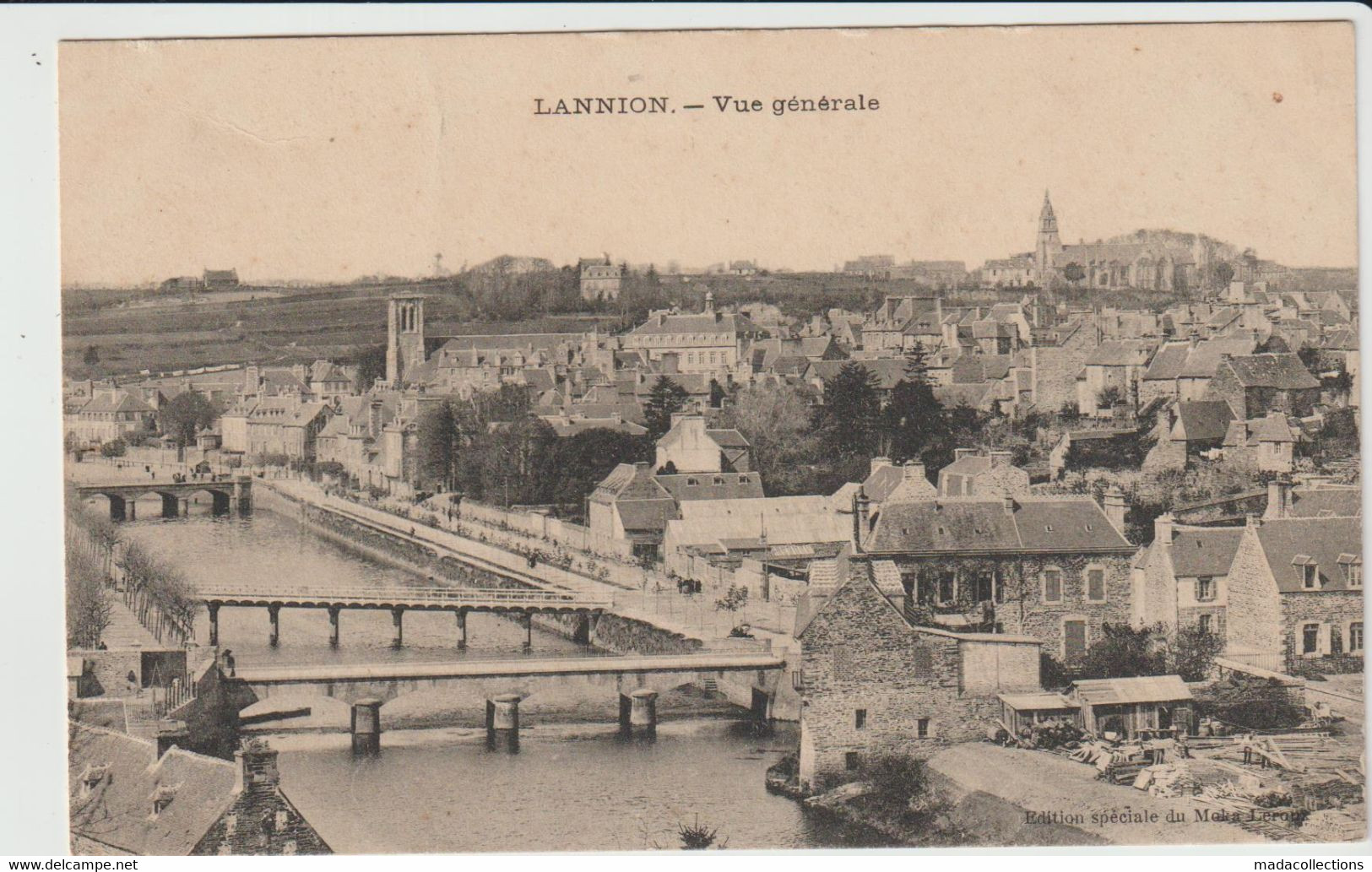 Lannion (22 - Côtes D'Armor) Vue Générale - Lannion