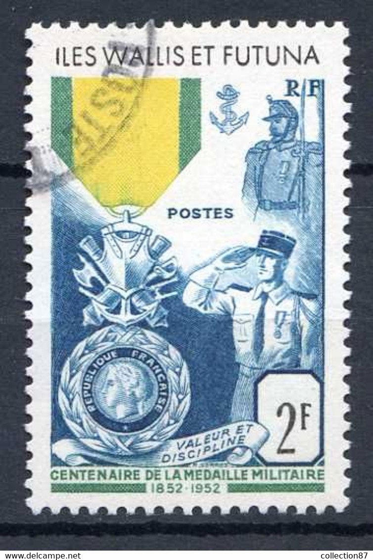 WALLIS Et FUTUNA < N° 156 Ø Oblitéré - Used Stamp Ø - MEDAILLE MILITAIRE - Oblitérés