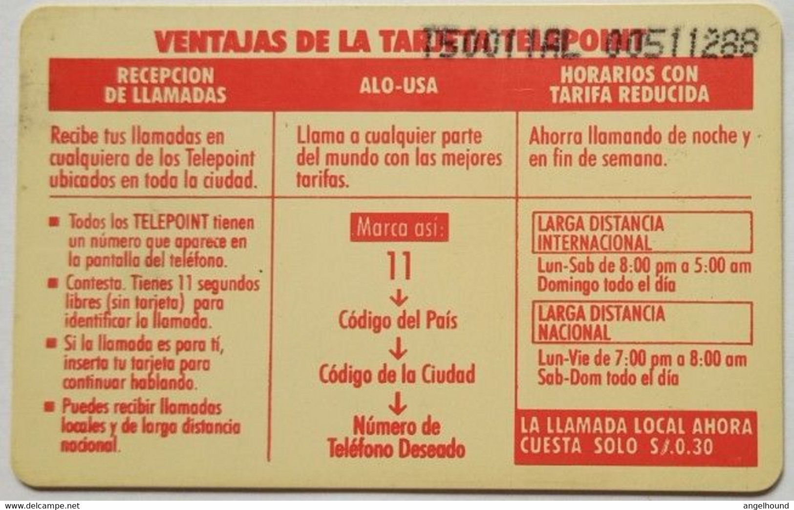 Peru S/.45+5 Soles Gratis, Zarcillo Bird ( Reverse Ventajas ) - Peru