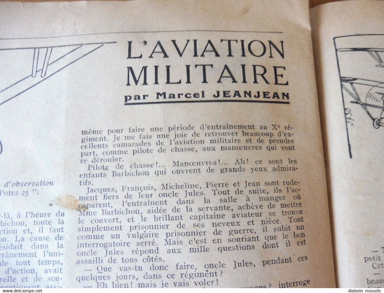 Année 1933  GUIGNOL Cinéma De La Jeunesse ...mais Pas Que ! ( Bascona, La Grotte Du Roumi, AVIATION MILITAIRE, BD, Etc ) - Magazines & Catalogues