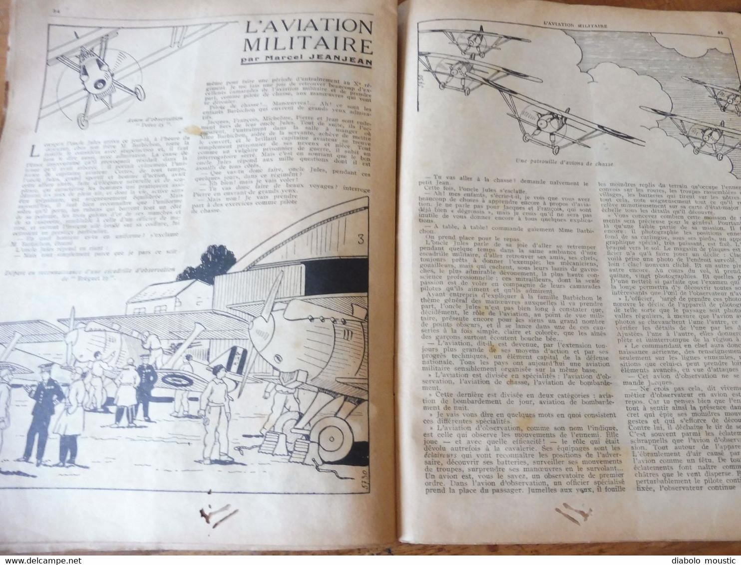 Année 1933  GUIGNOL Cinéma de la Jeunesse ...mais pas que ! ( Bascona, La Grotte du Roumi, AVIATION MILITAIRE, BD, Etc )