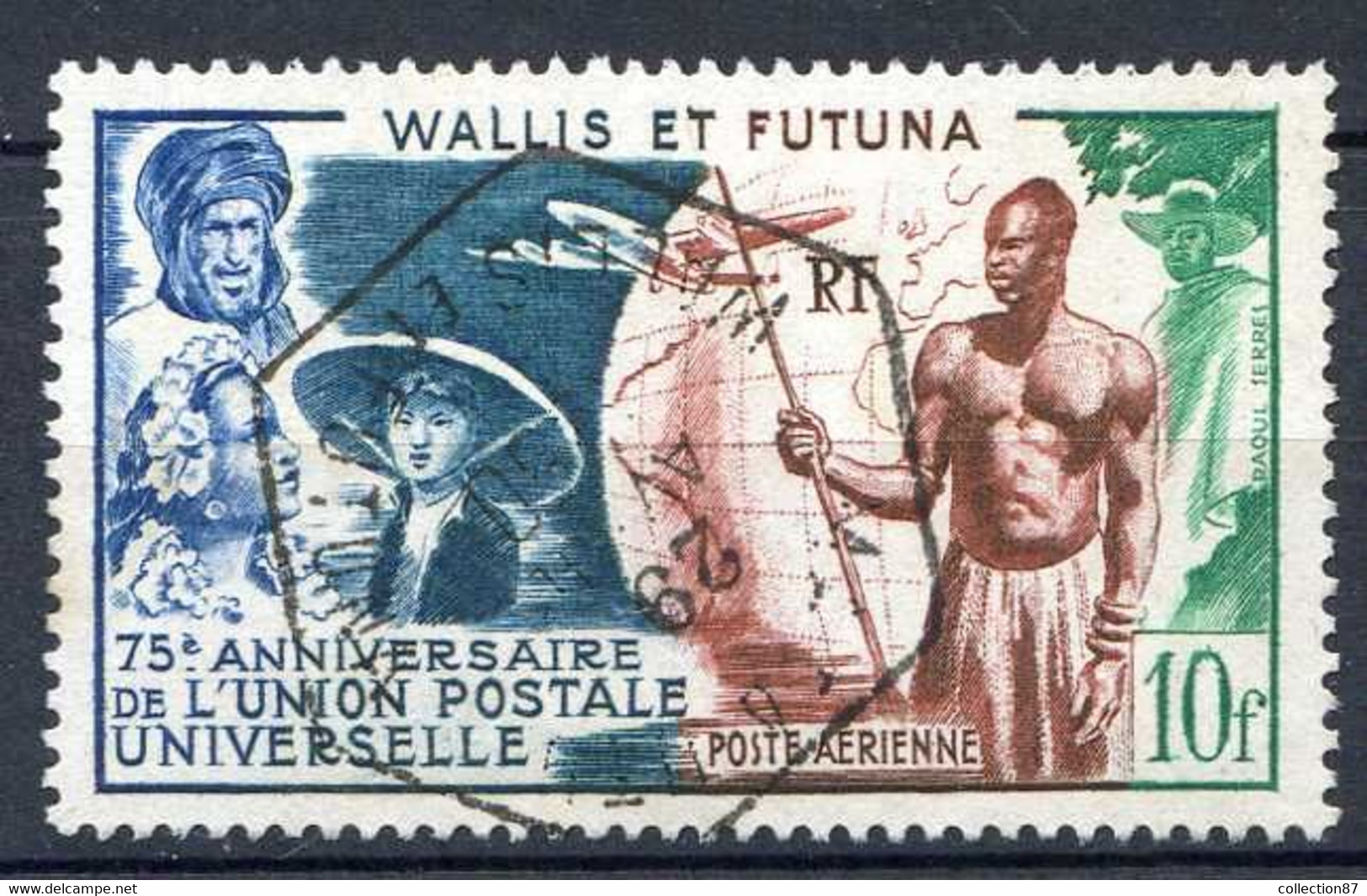 WALLIS Et FUTUNA < PA N° 11 Ø Oblitéré - Used Stamp Ø < UNION POSTALE UNIVERSELLE - Oblitérés