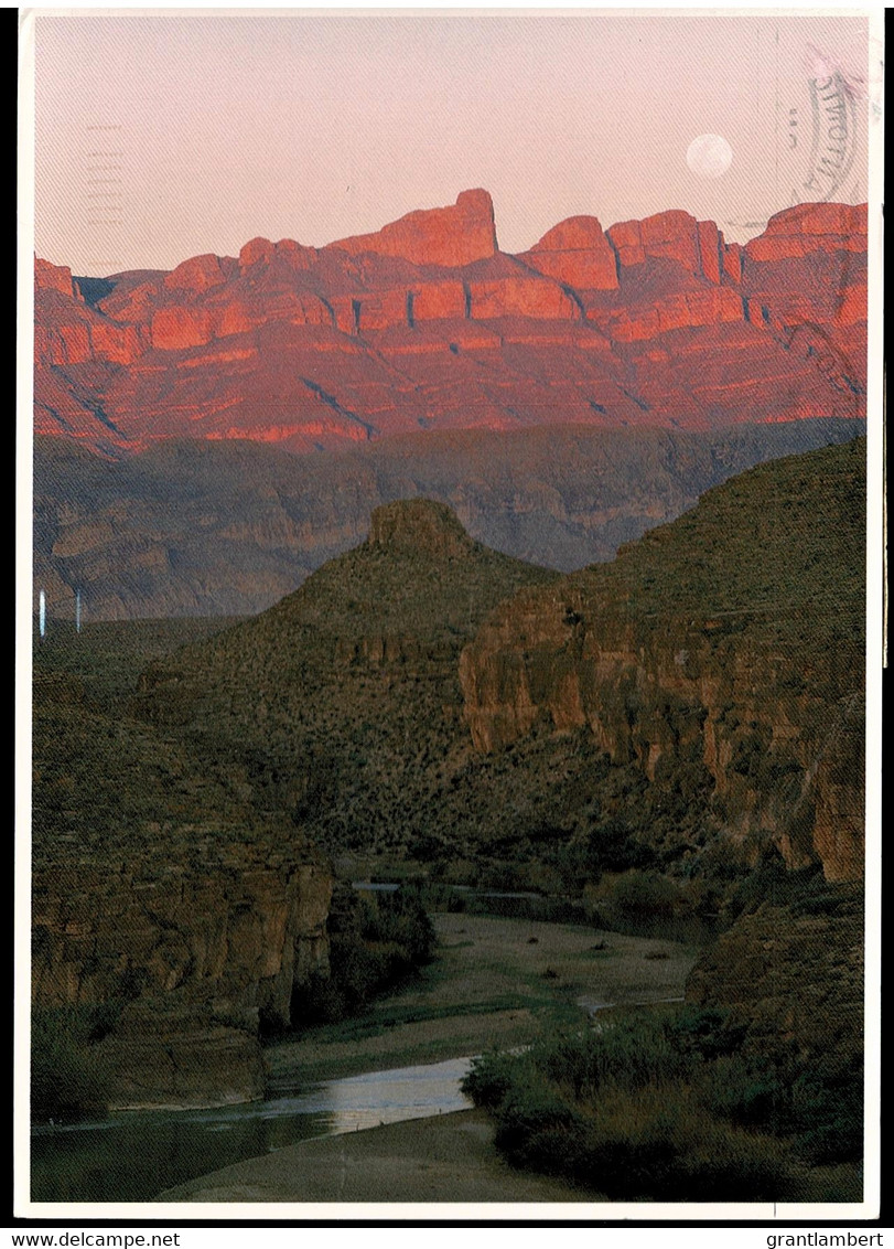 Big Bend National Park, Texas, United States - Posted 1995 To Australia With Stamp - Big Bend