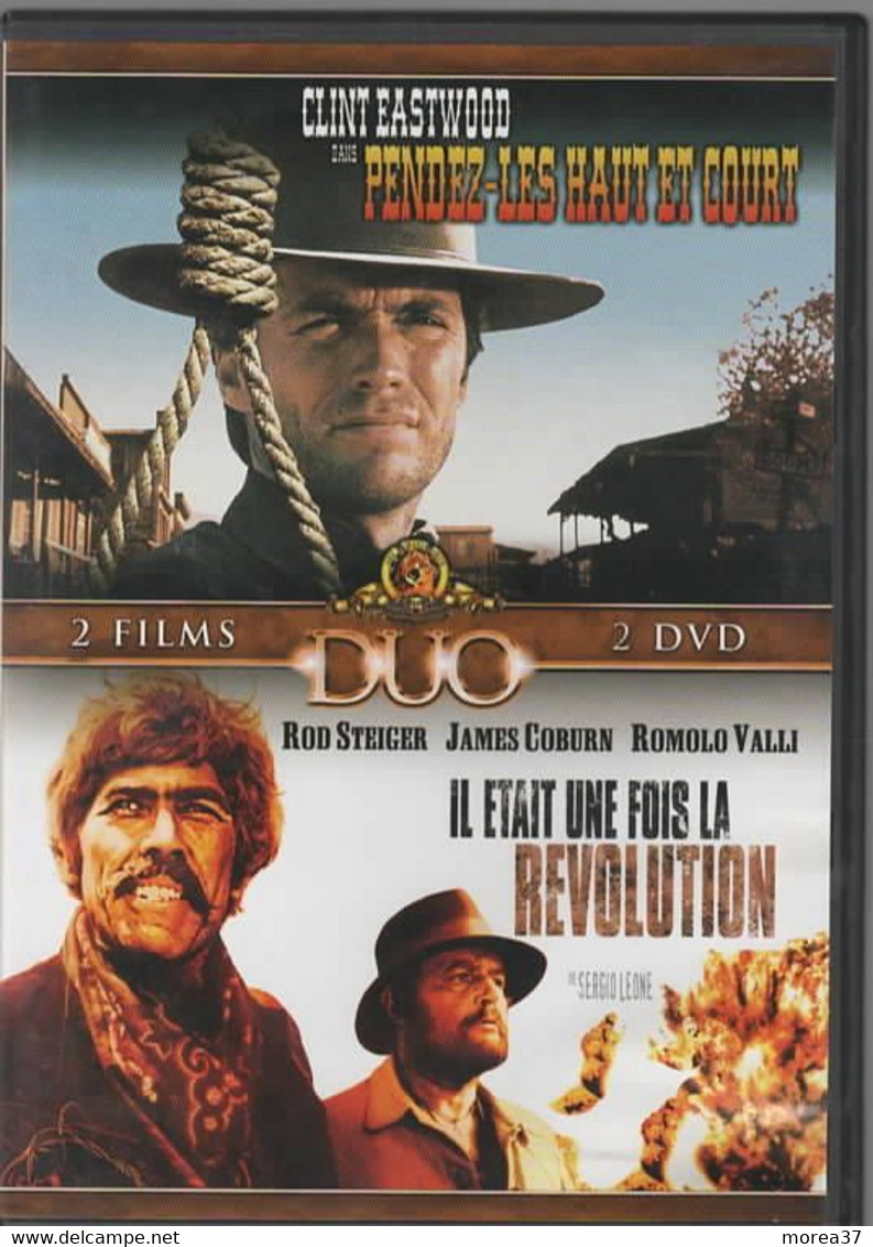 " PENDEZ LES HAUT ET COURT" Et  " IL ETAIT UNE FOIS LA REVOLUTION"   2 Films   C23 - Western