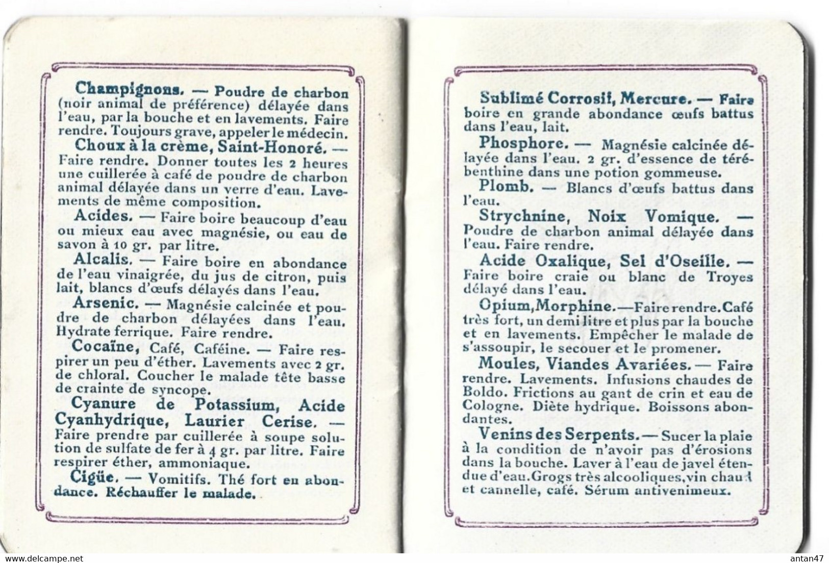 Agenda-Calendrier 1922 (7.5 x6 cm, 16 pages) / Poids, taille, dentition, pesées, hygiène enfants / Pub Sirop DESCHIENS