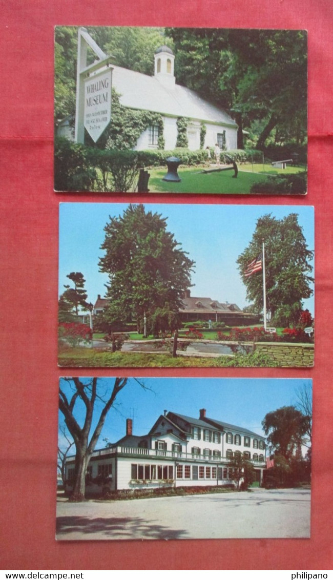 Lot Of 3 Cards' La Grande Inn Babylon-Milleridge Inn Jericoh - Whaling Museum ILong Island  New York    .  Ref 5634 - Long Island