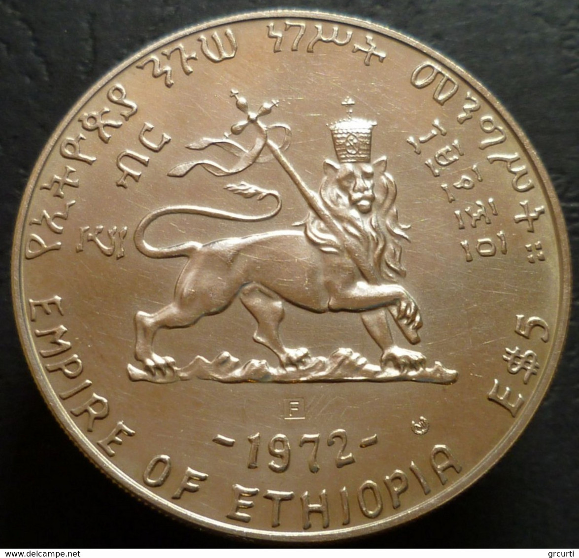 Etiopia - 5 Dollars 1971-2 F-NI - Imperatrice Zauditu - KM# 51 - Somalie