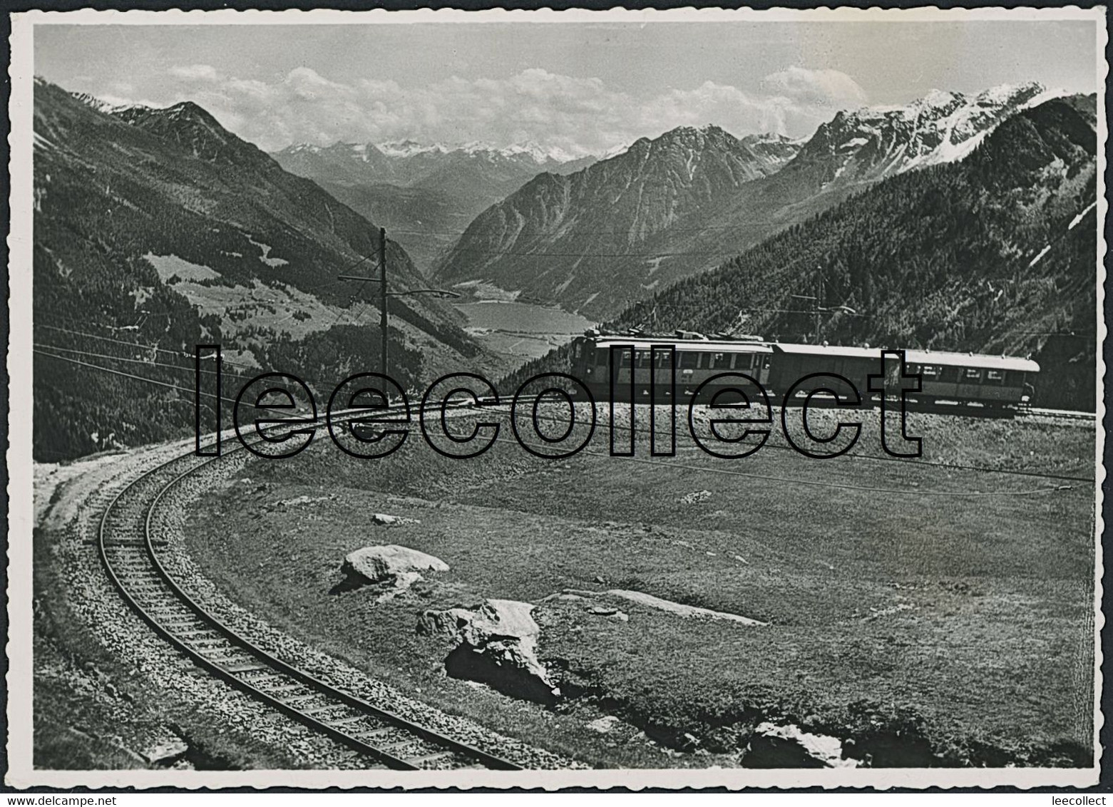 Suisse - GR Alp Grüm - Bernina Bahn BB - RhB - Poschiavo - Poschiavo