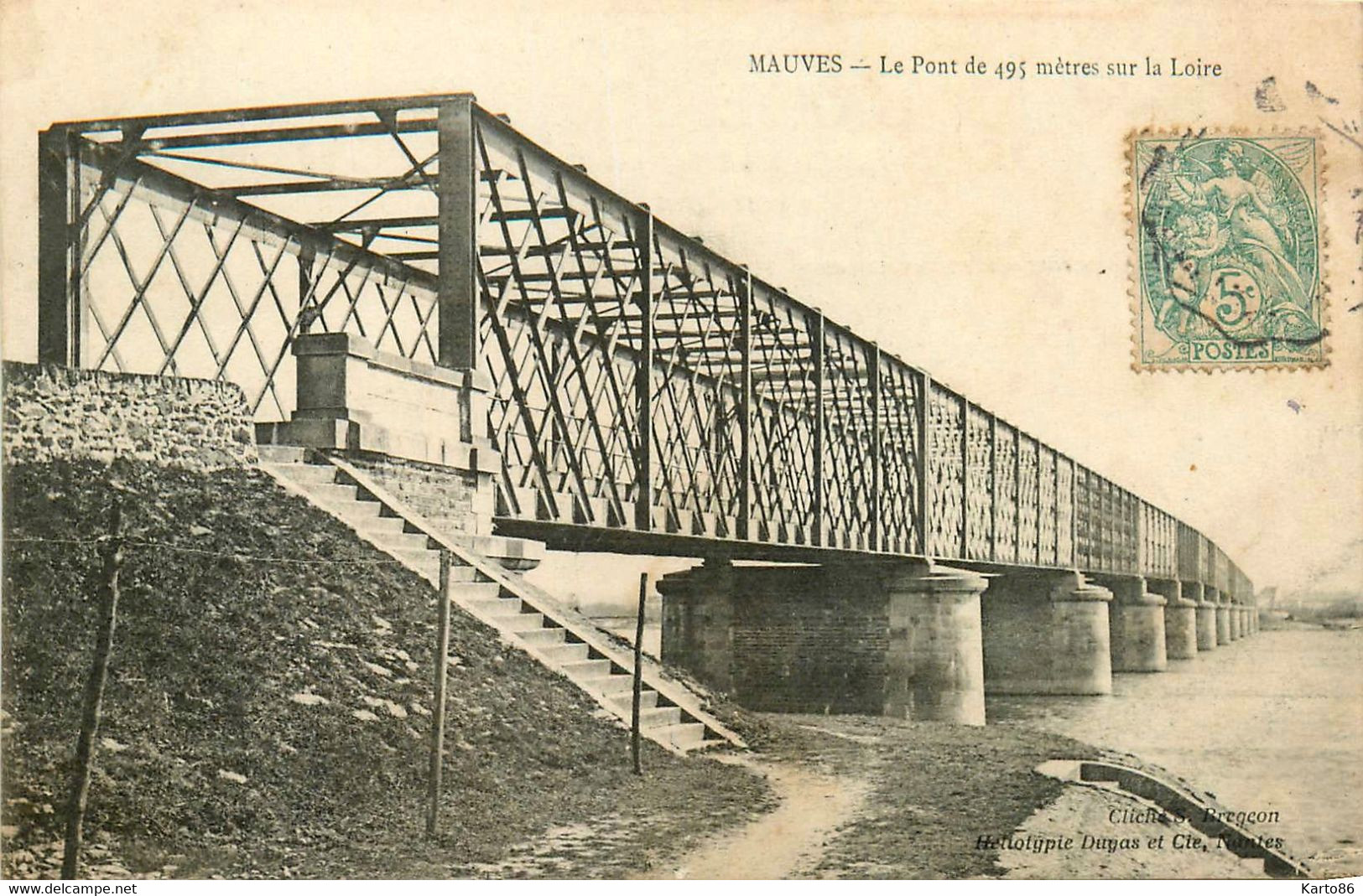 Mauves * Le Pont De 495 Mètres Sur La Loire - Mauves-sur-Loire