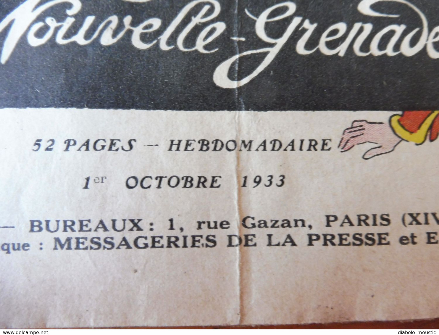 Année 1933 GUIGNOL Cinéma De La Jeunesse ...mais Pas Que ! (Mystères De La Nlle-Grenade, Le Buste Au Nez Cassé, BD,Etc ) - Riviste & Cataloghi