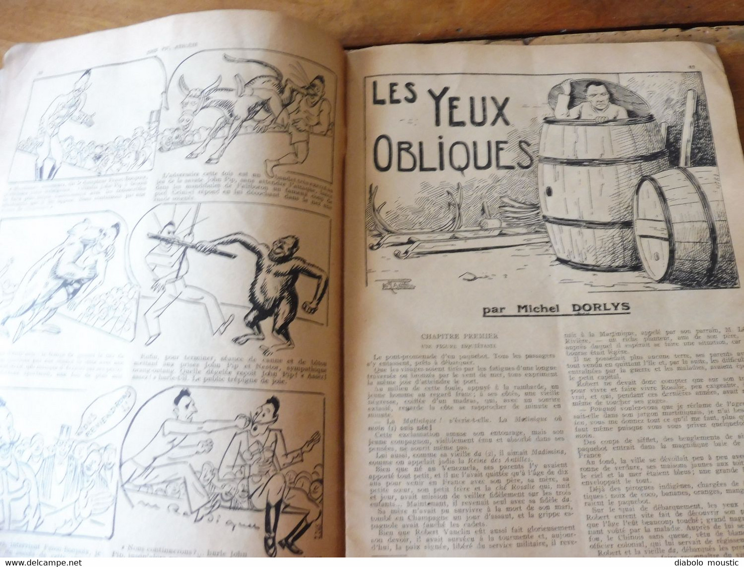 Année 1932 GUIGNOL Cinéma de la Jeunesse ..mais pas que ! (Le Flibustier , Les B. A. de Toupinet  , BD, Etc )