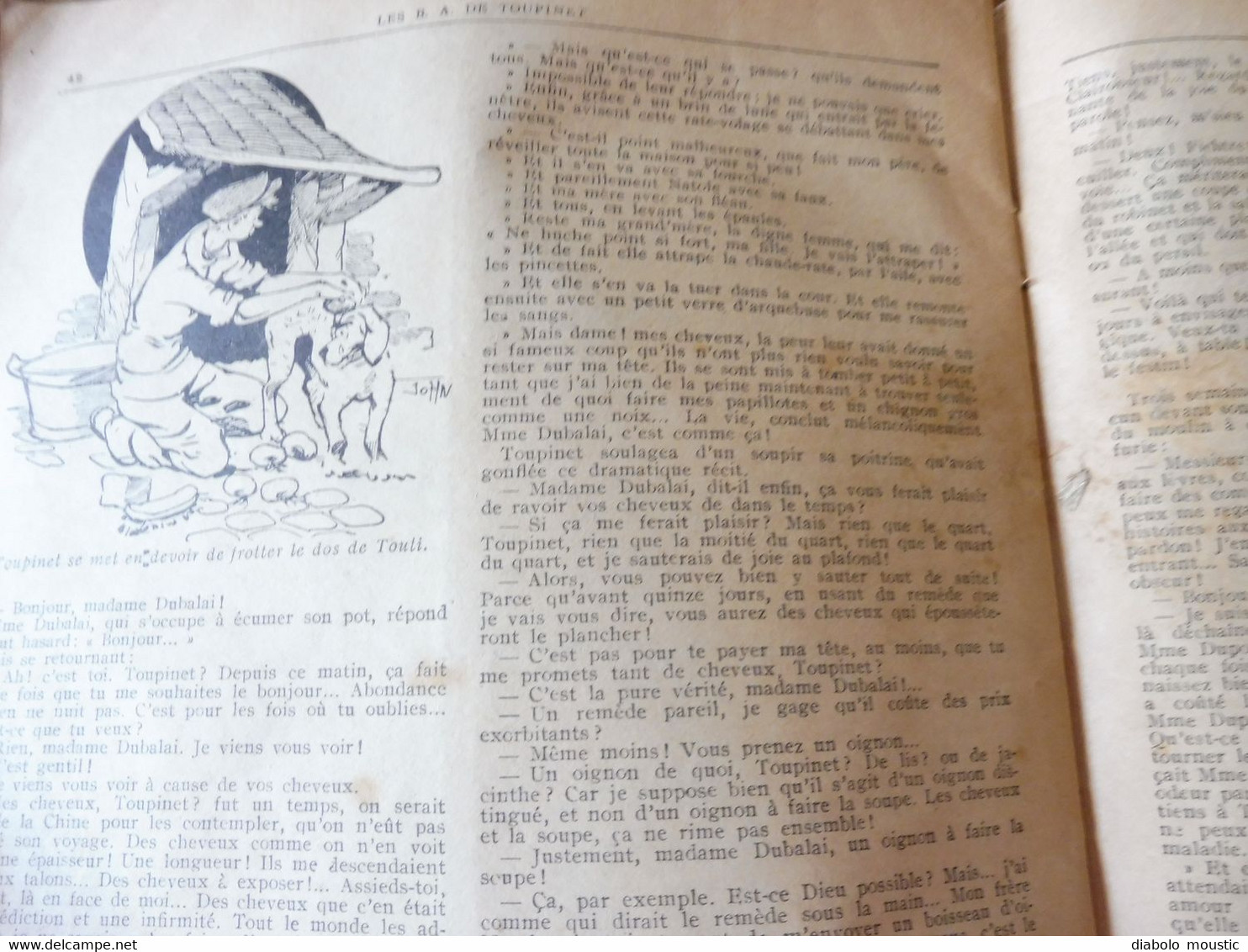 Année 1932 GUIGNOL Cinéma de la Jeunesse ..mais pas que ! (Le Flibustier , Les B. A. de Toupinet  , BD, Etc )