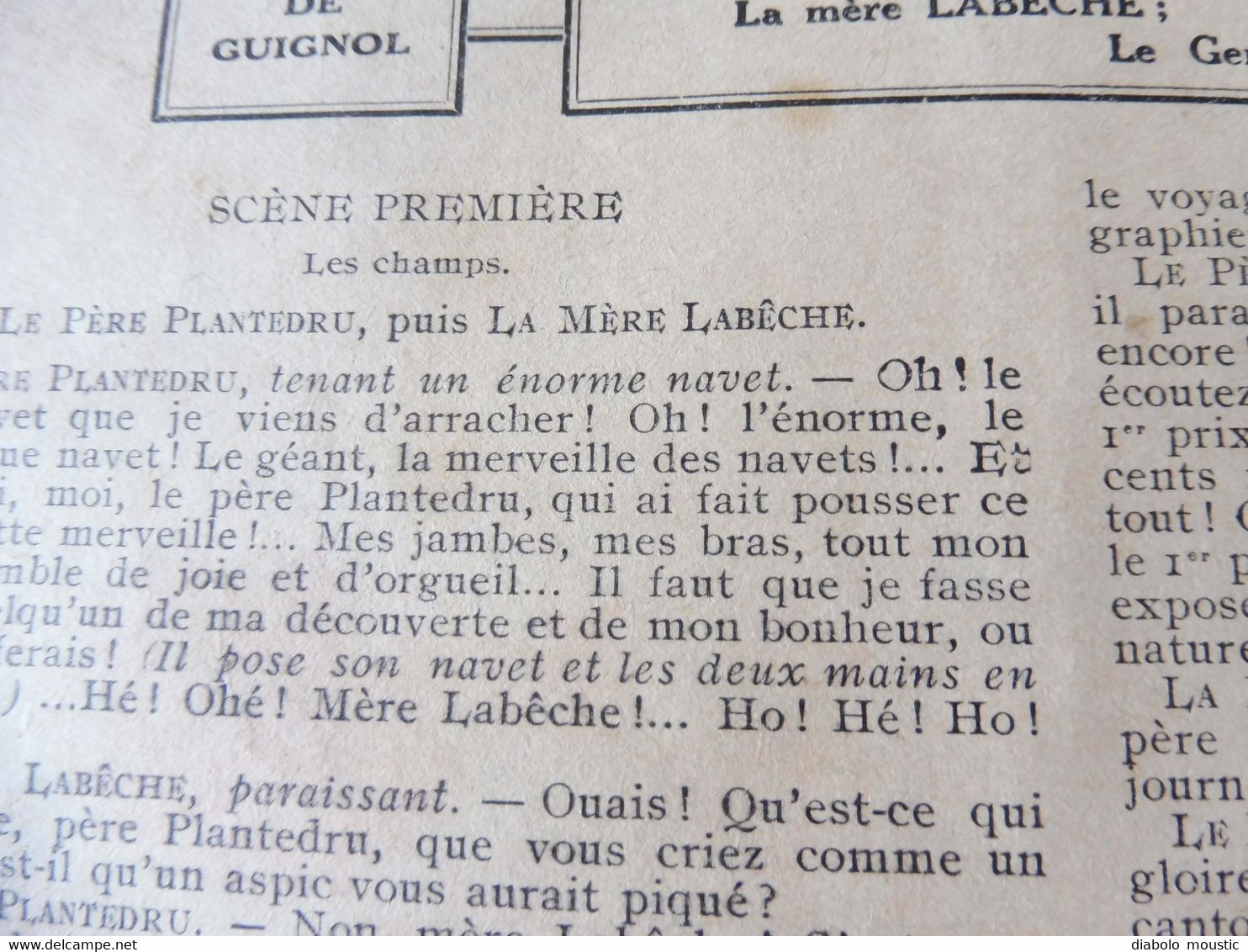 Année 1932 GUIGNOL Cinéma de la Jeunesse ..mais pas que ! (Le Flibustier , Les B. A. de Toupinet  , BD, Etc )