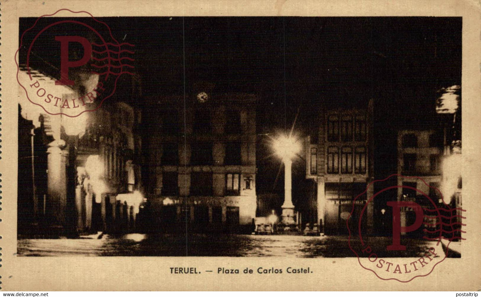 TERUEL. PLAZA CARLOS CASTEL. - Teruel