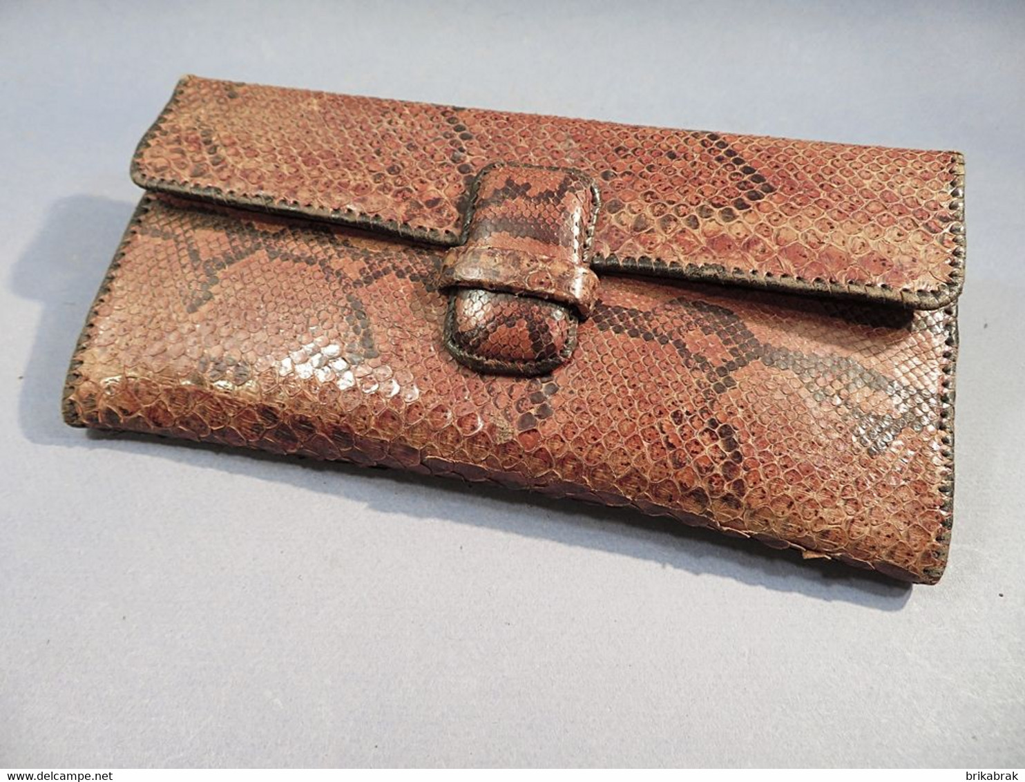 ° POCHETTE EN PEAU DE SERPENT + Mode Accessoires Sac