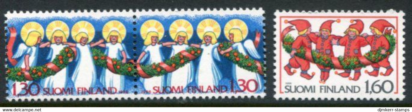 FINLAND 1986 Christmas MNH / **.  Michel 1005-07 - Nuovi