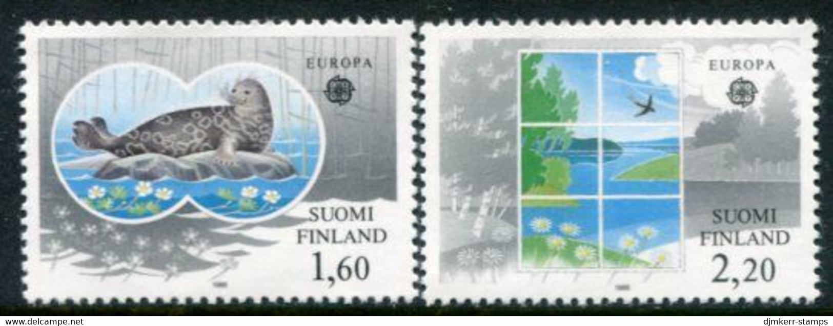 FINLAND 1986 Europa: Nature Protection MNH / **.  Michel 985-86 - Neufs