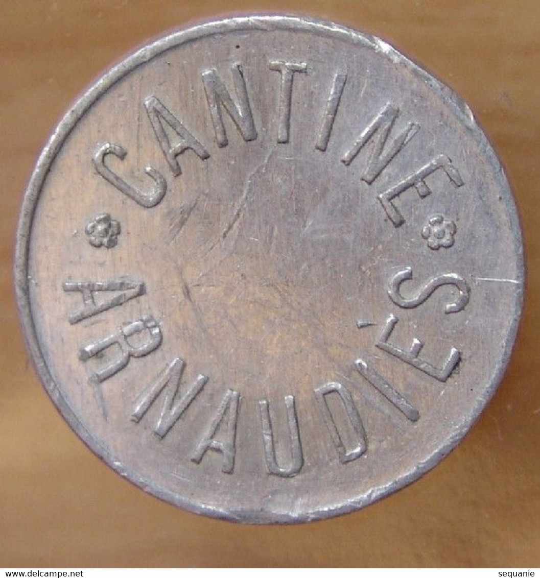 Cantine Arnaudiès - 1 Franc //   23e Régiment D’Infanterie Montpellier (34) - Monétaires / De Nécessité