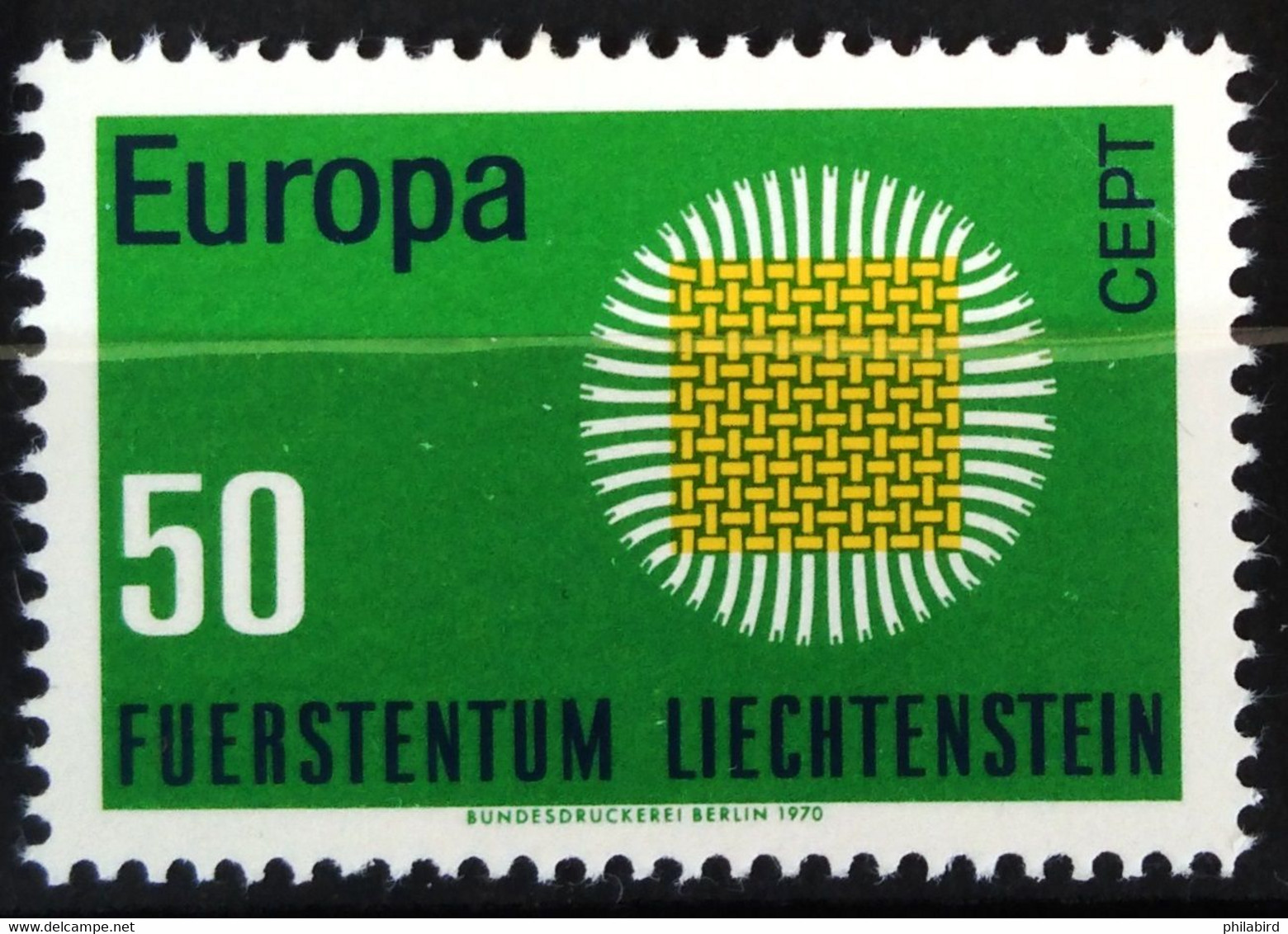 EUROPA 1970 - LIECHTENSTEIN                  N° 477                     NEUF** - 1970