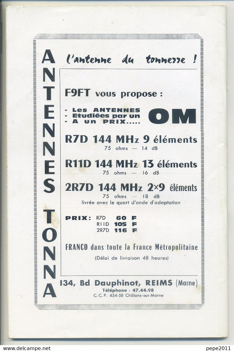 Revue Illustrée Mensuelle RADIO REF - Revue Des Ondes Courtes - N° 8/9 - 1963 - Audio-Video