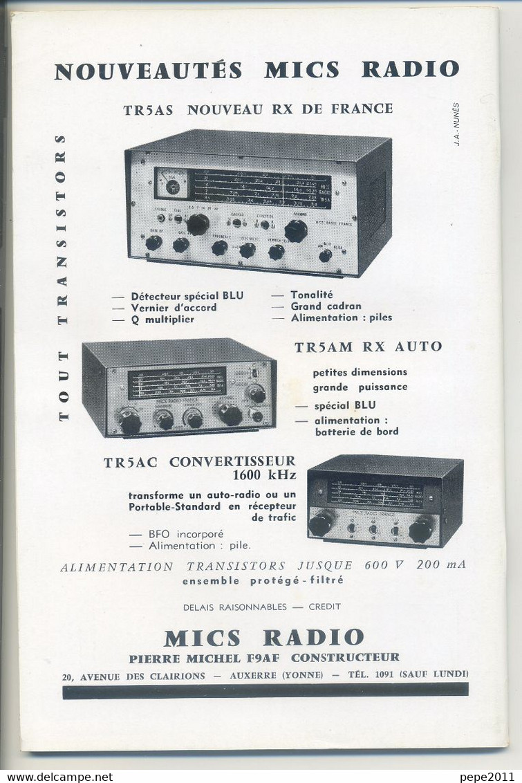 Revue Illustrée Mensuelle RADIO REF - Revue Des Ondes Courtes - N° 12 - 1963 - Audio-Visual