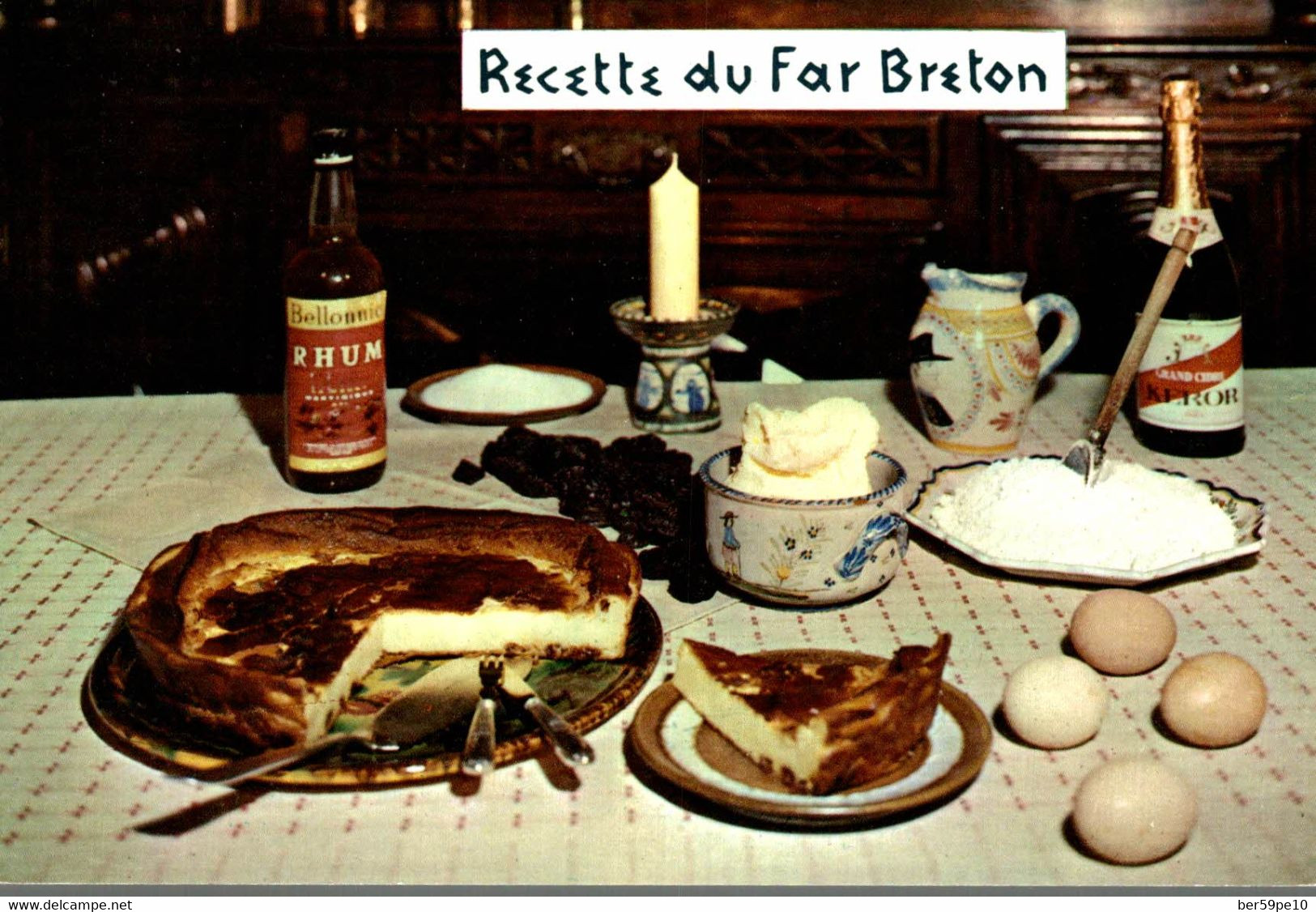 RECETTE BRETONNE LE FAR BRETON - Recetas De Cocina