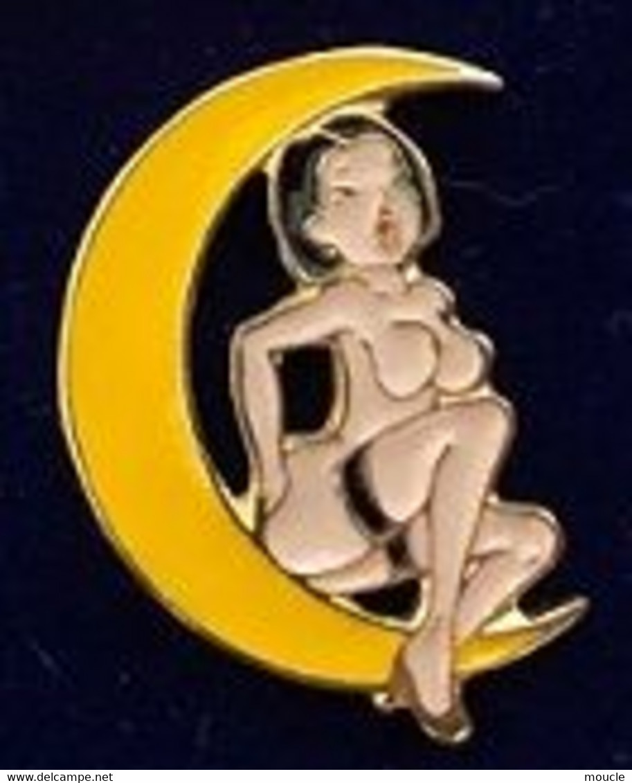 PIN UP - PIN-UPS - NOIRAUDE SUR LA LUNE - MOON - PORTE JARTELLES -   (30) - Pin-ups