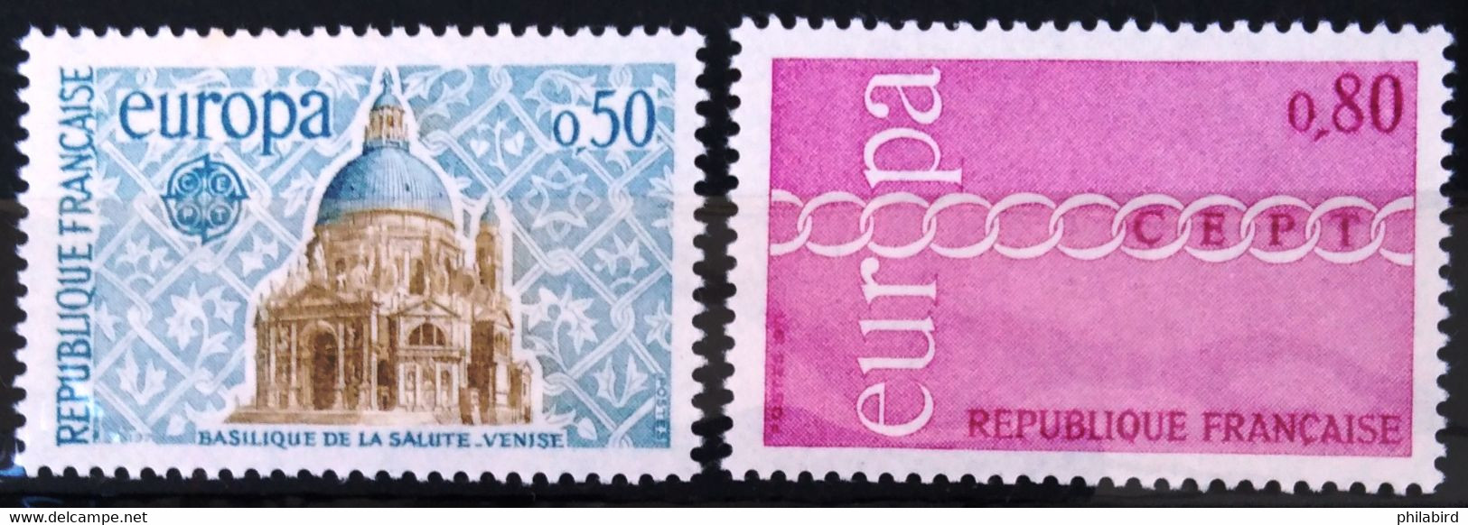 EUROPA 1971 - FRANCE                  N° 1676/1677                    NEUF** - 1971