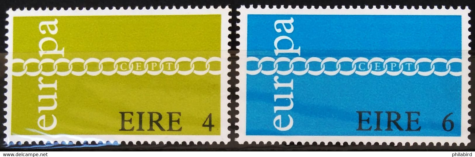 EUROPA 1971 - IRLANDE                  N° 267/268                    NEUF** - 1971