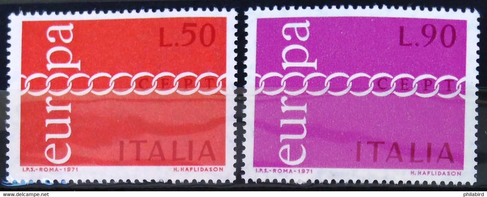 EUROPA 1971 - ITALIE                  N° 1072/1073                    NEUF** - 1971