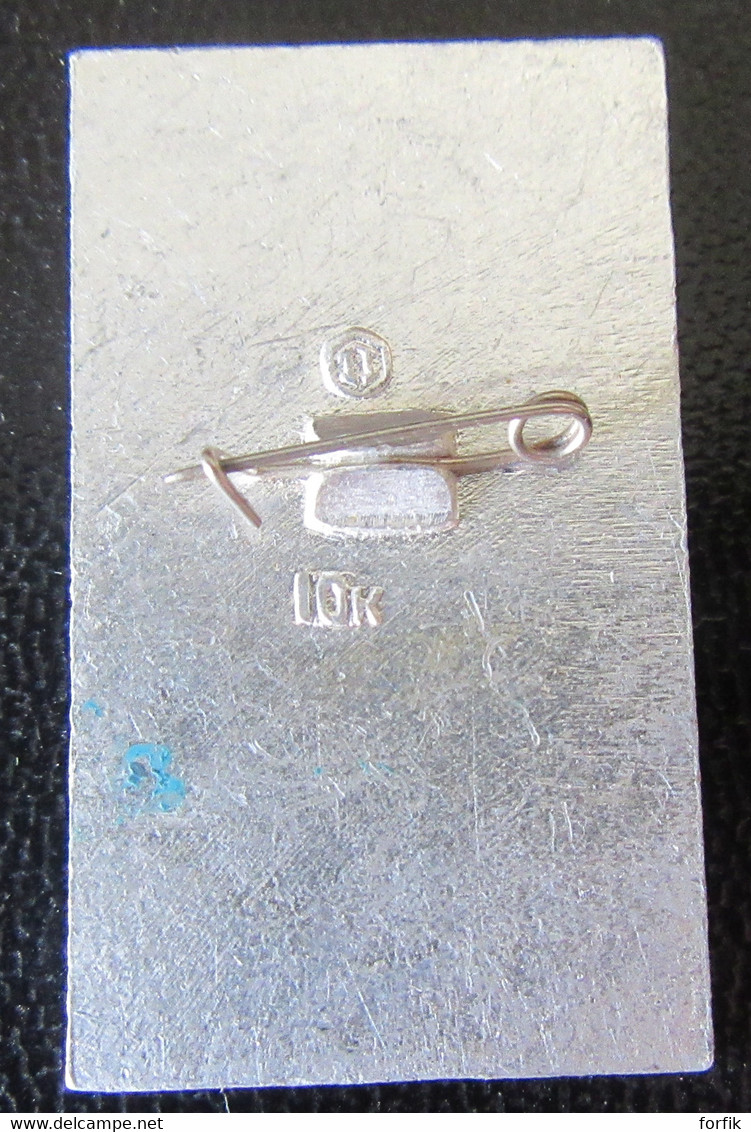 URSS / CCCP - Insigne / Broche Ville De Moscou à Identifier - Métal Argenté Peint - Dimensions : 38 X 22 Mm - Rusia