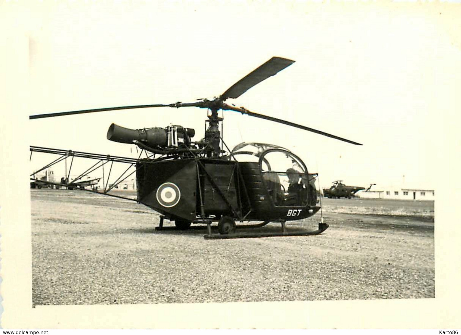 Aviation * Hélicoptère Ancien BGT De Marque Type Modèle ? * Photo Ancienne - Helicopters