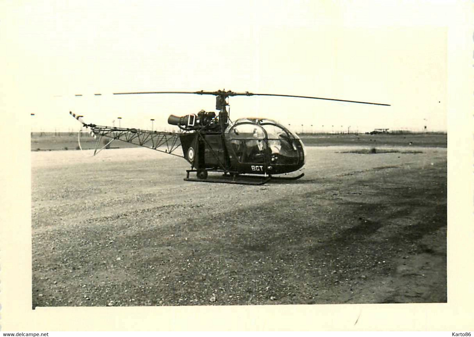 Aviation * Hélicoptère Ancien BGT De Marque Type Modèle ? * Photo Ancienne - Helicopters