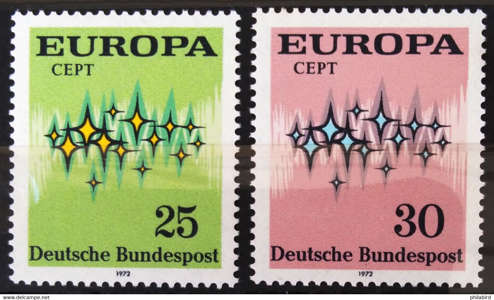 EUROPA 1972 - ALLEMAGNE                  N° 567/568                    NEUF** - 1972