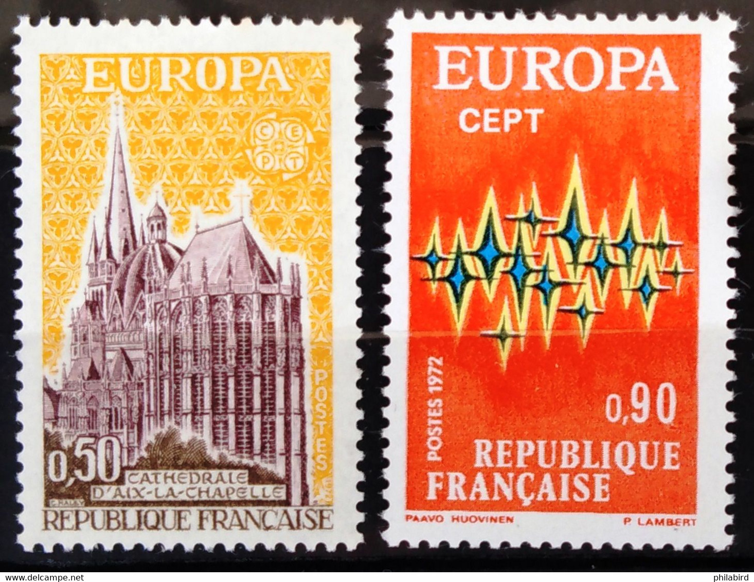 EUROPA 1972 - FRANCE                  N° 1714/1715                   NEUF** - 1972