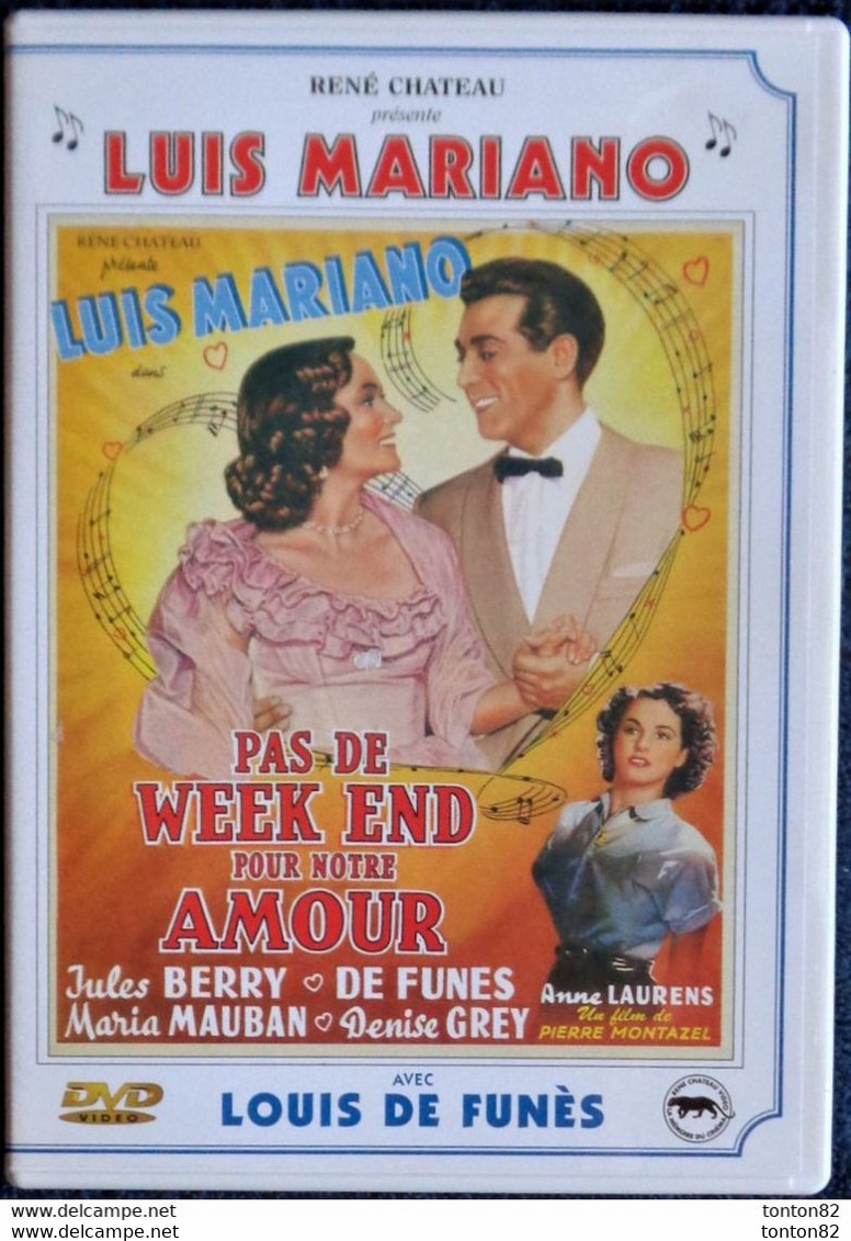 Pas De Week End Pour Notre Amour - Luis Mariano - Denise Grey - Louis De Funès - Maria Mauban  . - Musikfilme