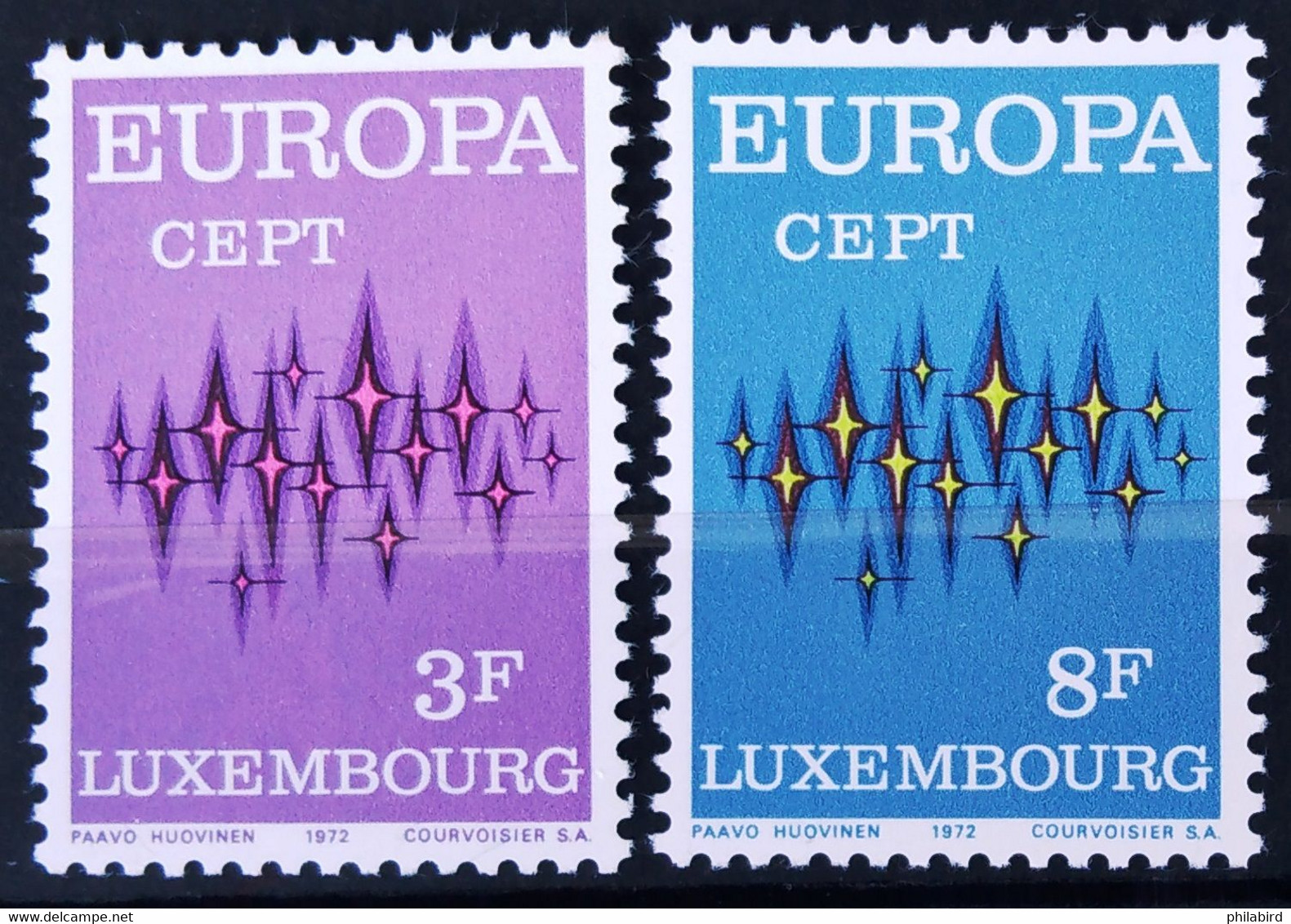 EUROPA 1972 - LUXEMBOURG                  N° 796/797                   NEUF** - 1972