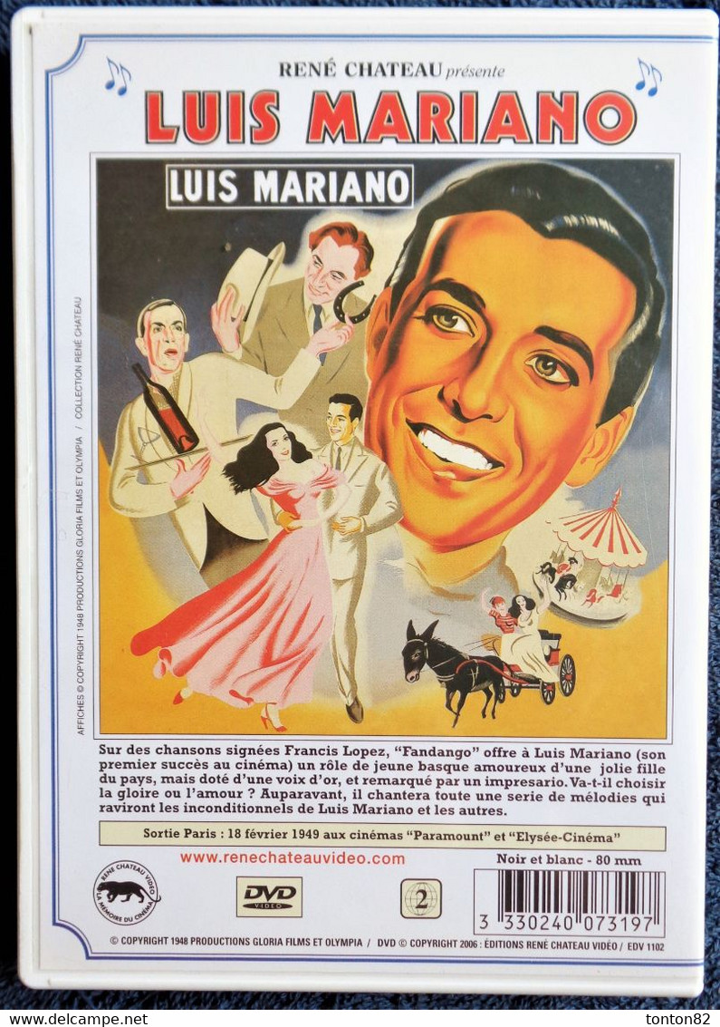 Luis Mariano - FANDANGO - Ludmilla Tchérina - Raymond Bussières - Annette Poivre - Jean Tissier  . - Musicals