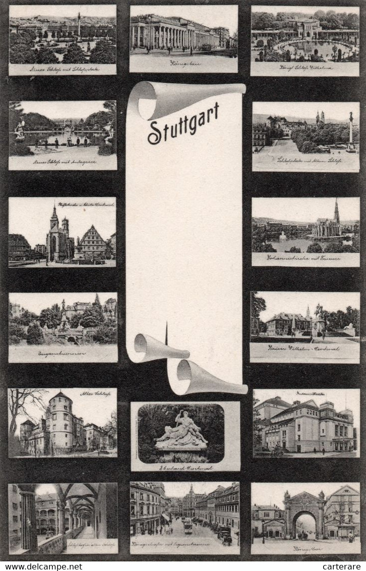 Allemagne,germany,bade Wurtemberg,STUTTGART,1900 - Stuttgart