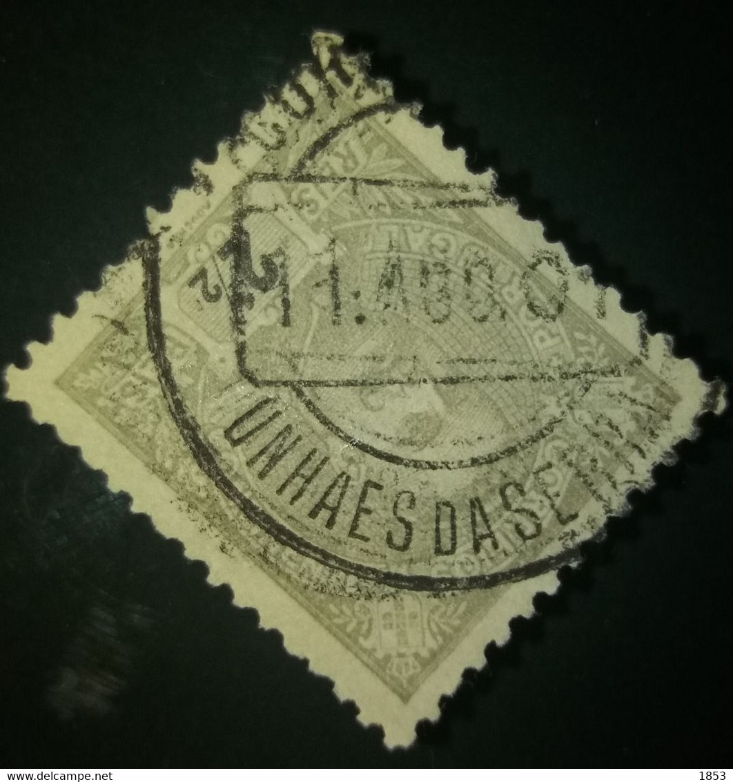 D.CARLOS I - MARCOFILIA - UNHAES DA SERRA - Used Stamps