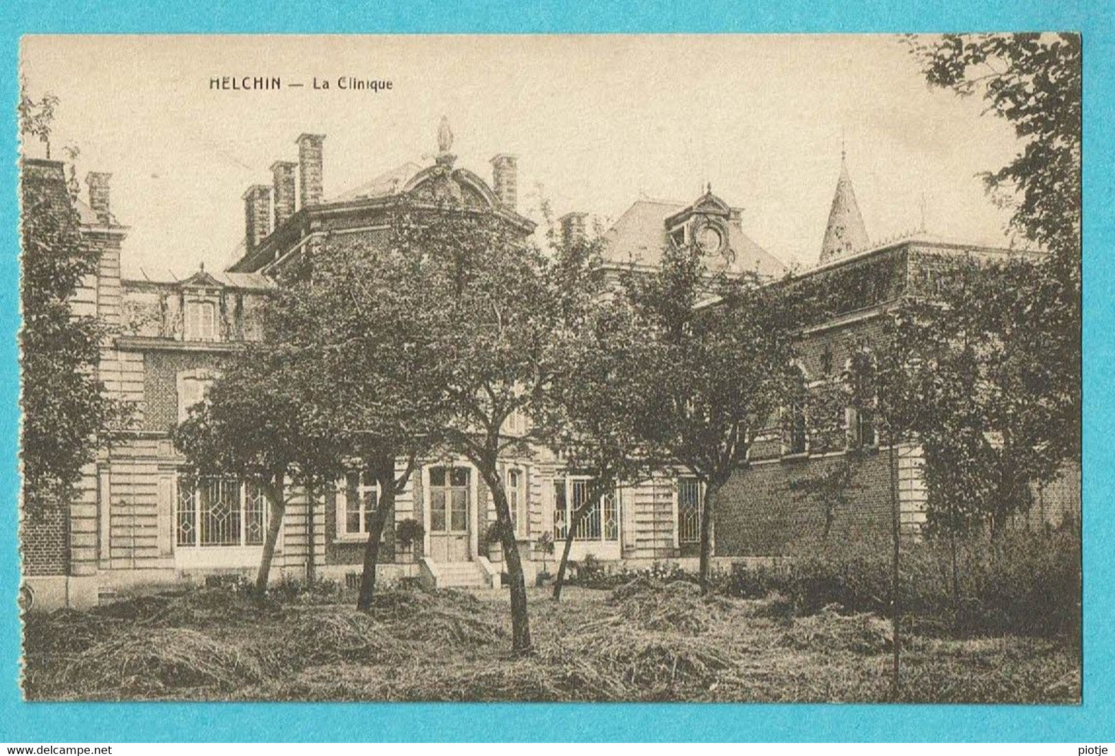 * Spiere Helkijn - Helchin (Kortrijk - West Vlaanderen) * (E. Desaix) La Clinique, Chateau, Hopital, Old, Unique, TOP - Spiere-Helkijn