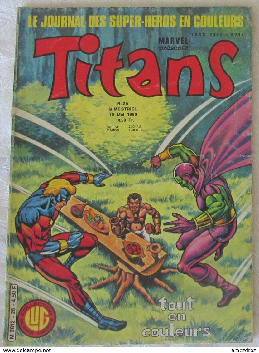 Titans Marvel N° 26 Mai 1980 (et) - Titans