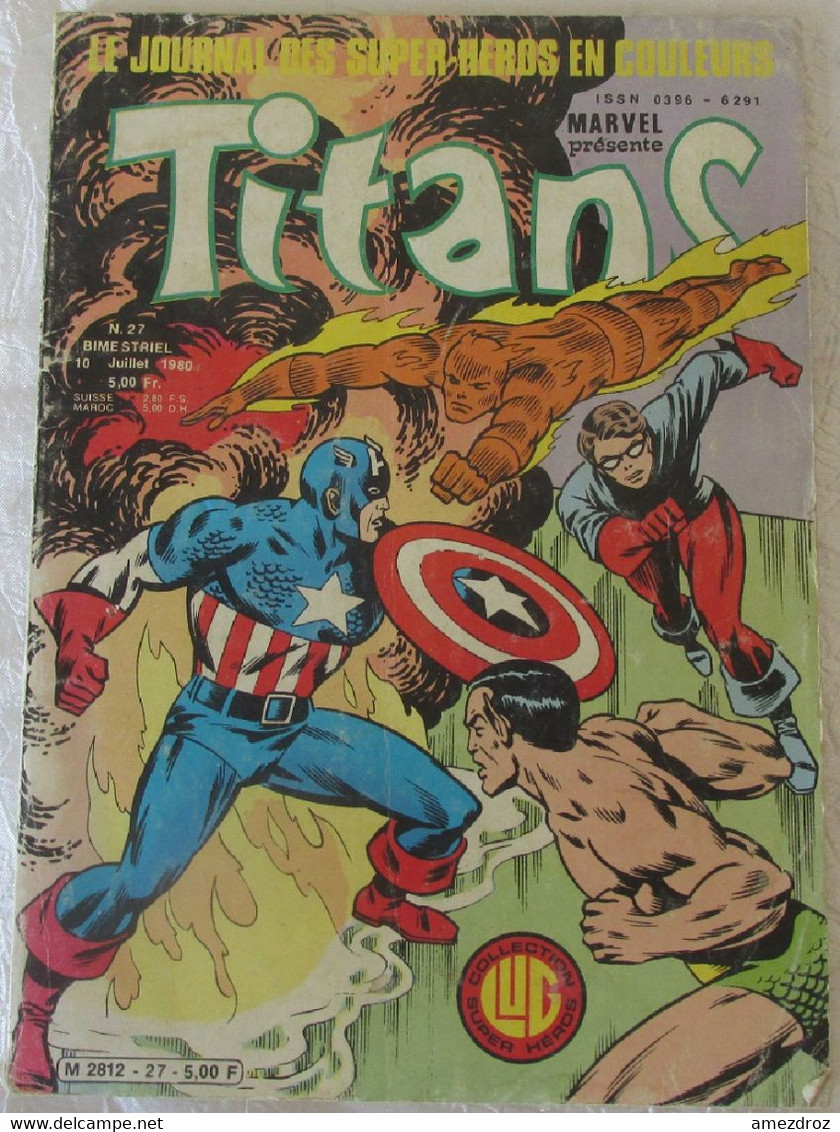 Titans Marvel N° 27 Juillet 1980 (et) - Titans