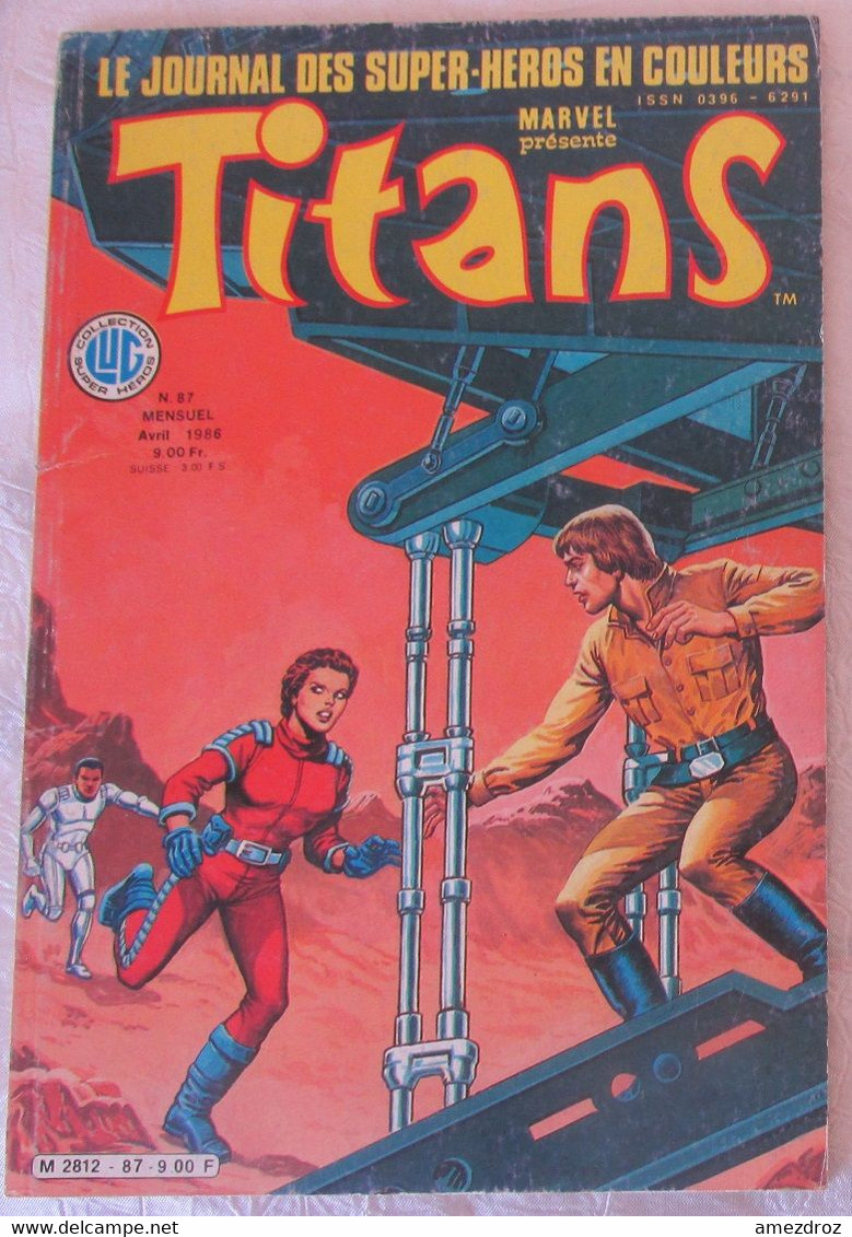 Titans Marvel N° 87 Avril 1986 (et) - Titans