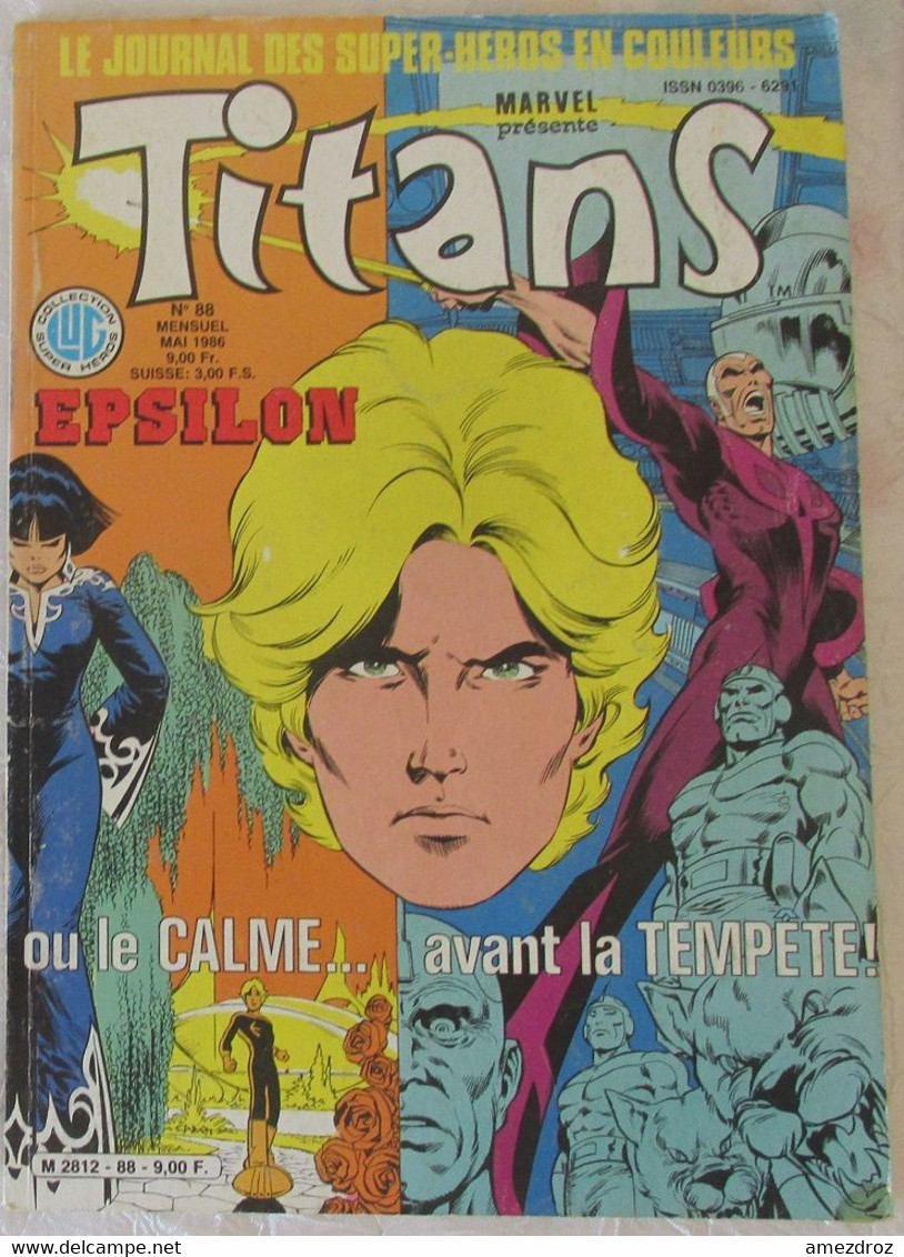 Titans Marvel N° 88 Mai 1986 (et) - Titans