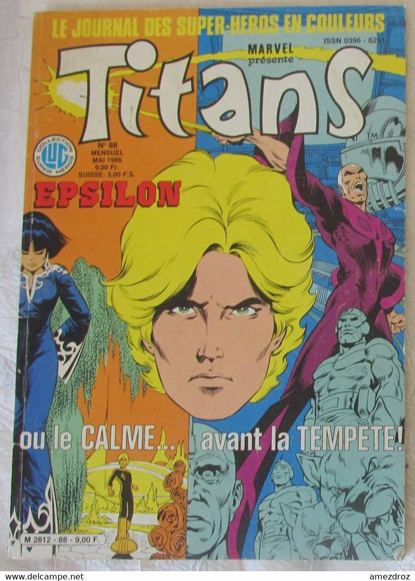 Titans Marvel N° 88 Mai 1986 (et) - Titans