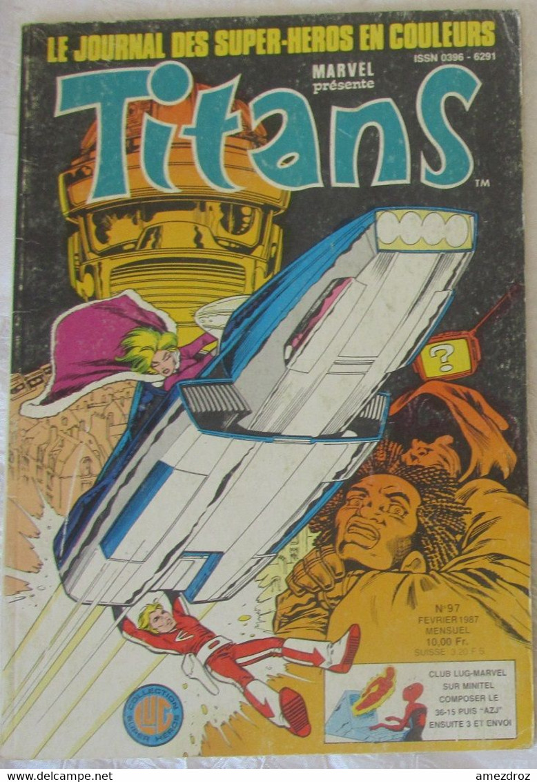 Titans Marvel N° 97 Février 1987 (et) - Titans