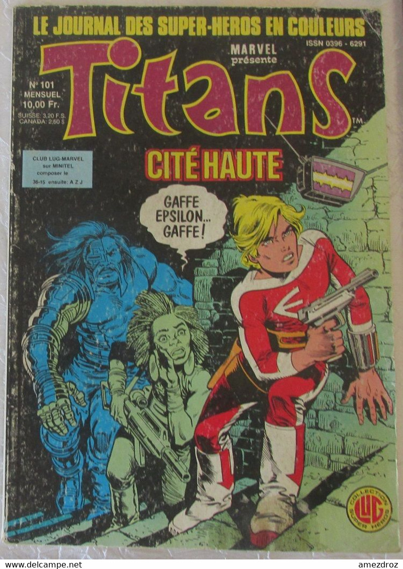 Titans Marvel N° 101 Juin 1987 (et) - Titans