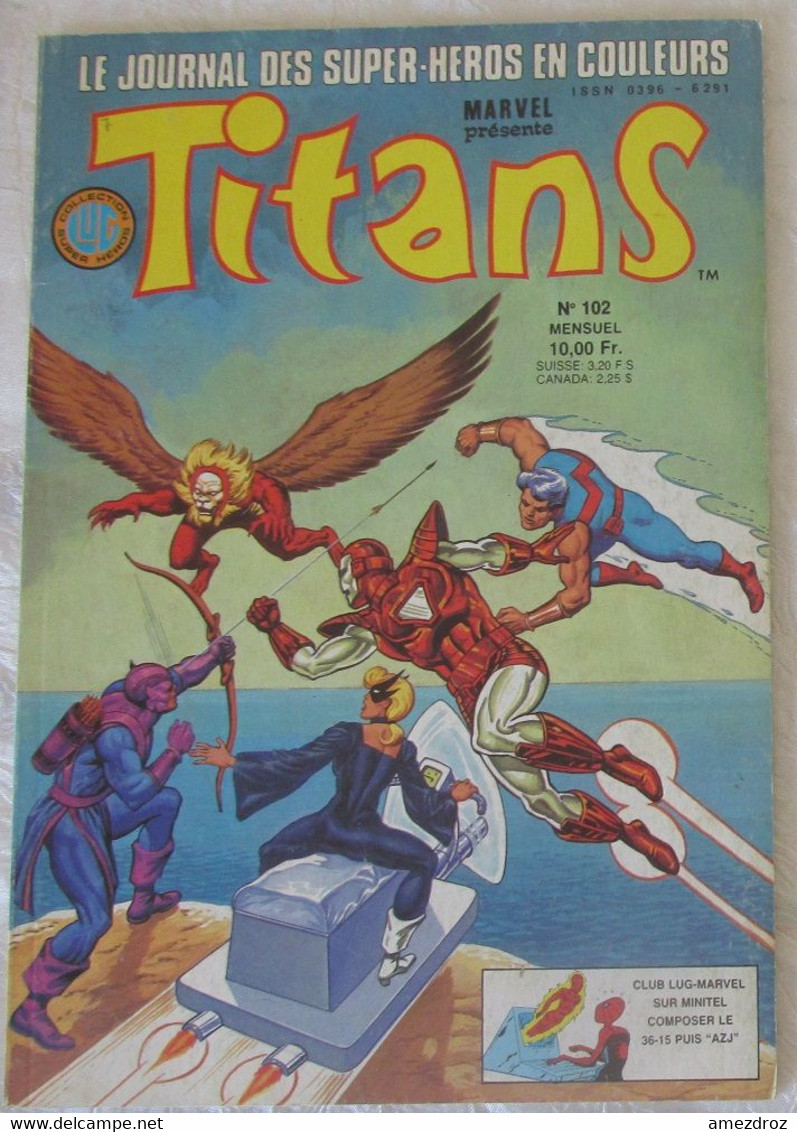 Titans Marvel N° 102 Juillet 1987 (et) - Titans