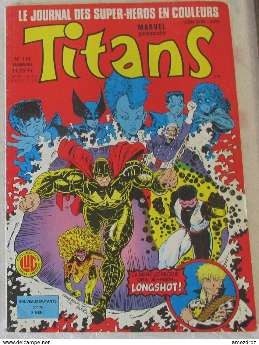 Titans Marvel N° 114 Juillet 1988 (et) - Titans